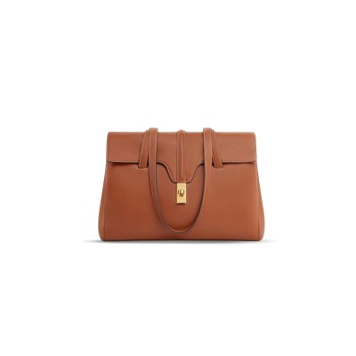 CELINE LARGE SHOULDER BAG IN SOFT16 SMOOTH SKIN 194043CR4.04LU (38*26*18cm)